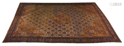 An antique Persian Faraghan carpet circa 1900