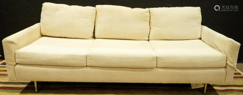 A Modern section sofa, in two parts