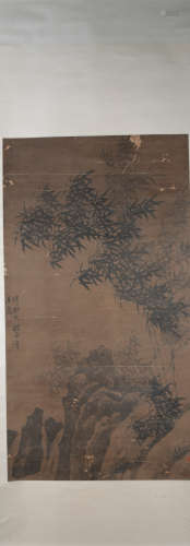 Qing dynasty bamboo painting