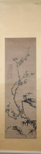 Yuan dynasty Wang yuanzhang's flower painting