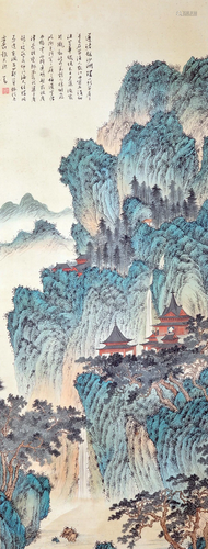 A CHINESE PAINTING ATTRIBUTED TO PU RU, INK A…