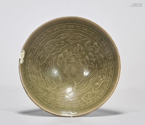 Chinese Celadon Glazed Bowl