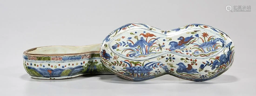 Chinese Wucai Porcelain Covered Container