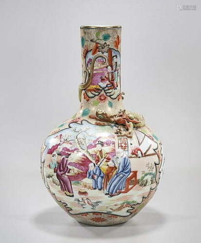 Chinese Enameled Porcelain Vase