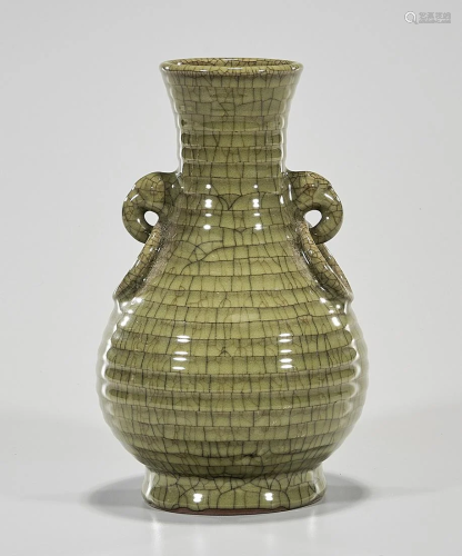 Chinese Longquan Glazed Vase