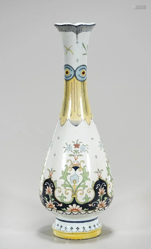 Asian Enameled Porcelain Vase