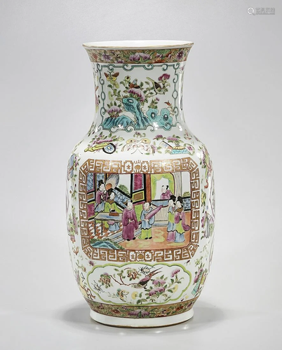 Chinese Enameled Porcelain Vase