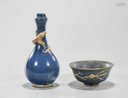 Two Chinese Glazed Ceramics