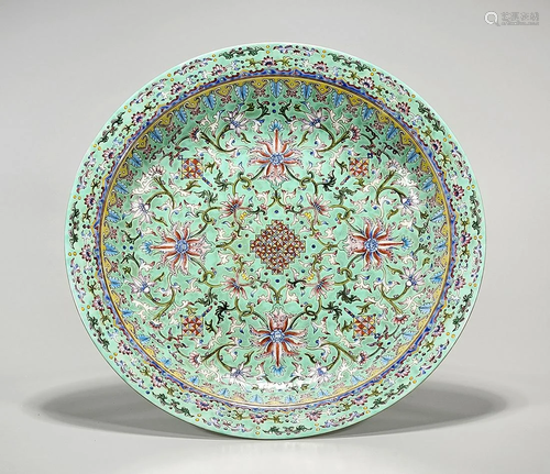 Chinese Enameled Porcelain Bowl