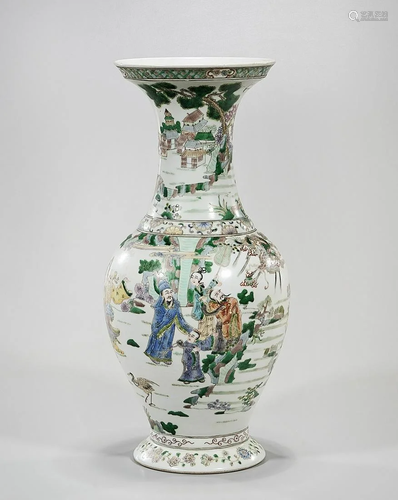 Chinese Enameled Porcelain Vase