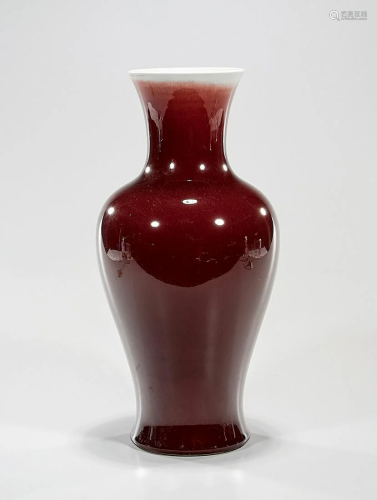 Chinese Oxblood Porcelain Vase