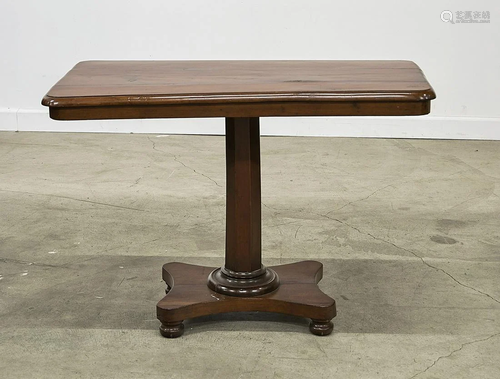 Antique Walnut Regency Side Table