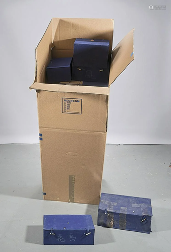 Group of Fitted Boxes