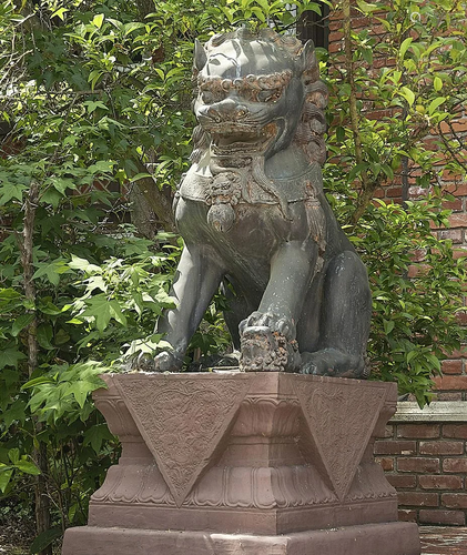 Chinese Metal Fo Lion