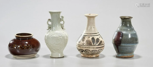 Group of Four Chinese Monochrome Ceramics