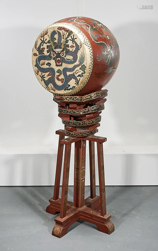 Chinese Wood Drum