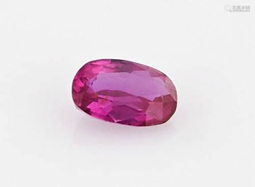 Faceted Natural Ruby