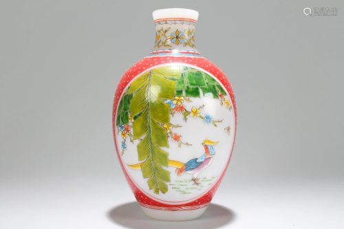 An Estate Chinese Nature-sceen Overlay Porcelai…