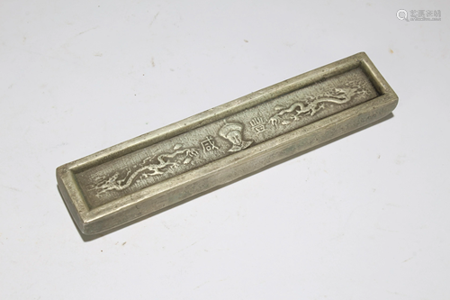 A Chinese Dragon-decorating Linear Money Brick