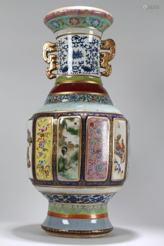 A Chinese Vividly Detailed Porcelain-queen Mas…