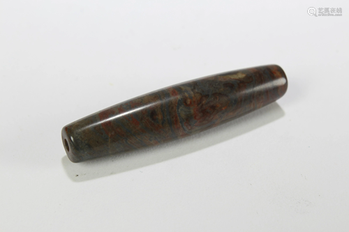 An Estate Tibetan Religious Dzi Bead