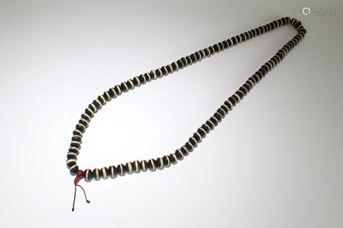 An Estate Religious Tibetan Beaded Necklace