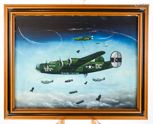 B-24 Bomber - Painting