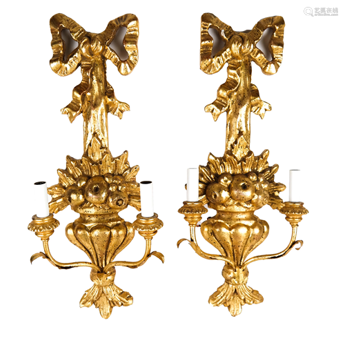 Pair of French-Style Sconces