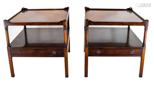Pair Tables by Smith & Watson, NY