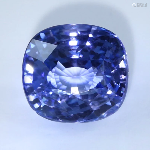 IGI Certified 8.02 ct. Untreated Blue Sapphire - BUR…