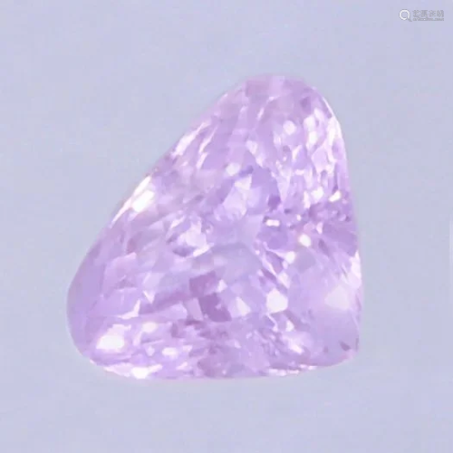 IGI Cert. 13.51ct. Purplish Pink Kunzite - AFGHA…