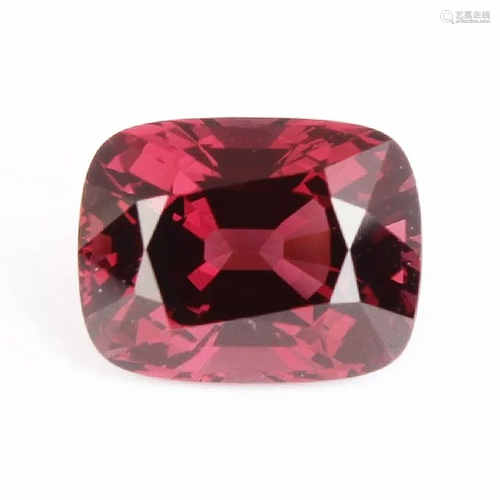 LOTUS Certified 6.38 ct. Red Spinel - BURMA, MYANMAR