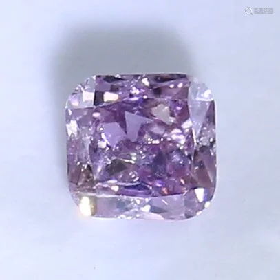 IGI Cert. 0.08 ct. Intense Pink Diamond - I 2 UN…