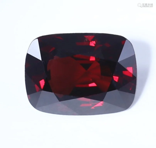 GIA Cert. 6.18 ct. Untreated Red Spinel - BURMA…