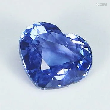 GIA Cert. 1.03ct. Untreated Blue Sapphire BUR…