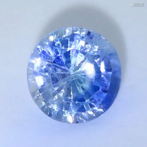 IGI Cert. 0.63 ct. Bluish Violet Sapphire - MADAGASCAR