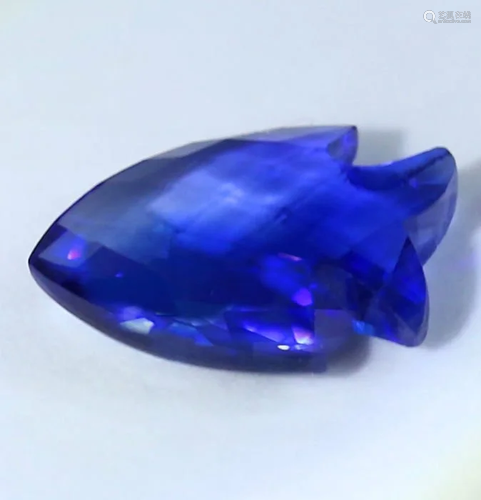 IGI Certified 1.23 ct. Blue Sapphire - MADAGASCAR