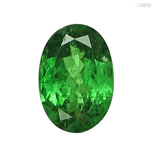 GIA Certified 1.54 ct. Tsavorite Garnet Untreated KE…