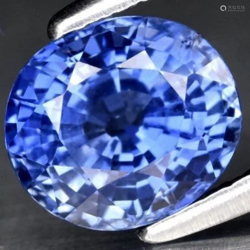GIA Cert. 1.65 ct. Untreated Blue Sapphire - MA…
