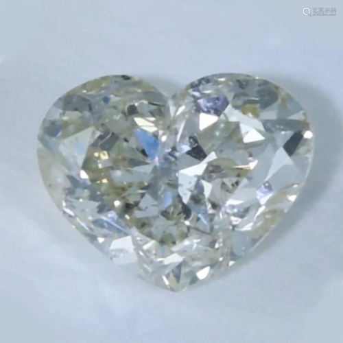 IGI Certified 1.45 ct. Heart shape Diamond - UNTR…