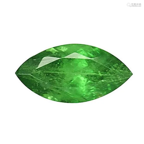 GIA Certified 2.59 ct. Tsavorite Garnet Untreated KE…