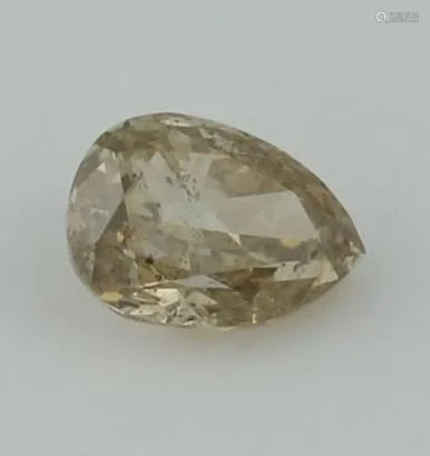 IGI Certified 0.47 ct. Brown Diamond - UNTREATED