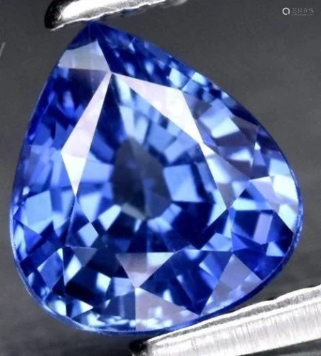 GIA Certified 1.23 ct. Blue Sapphire - Madagascar