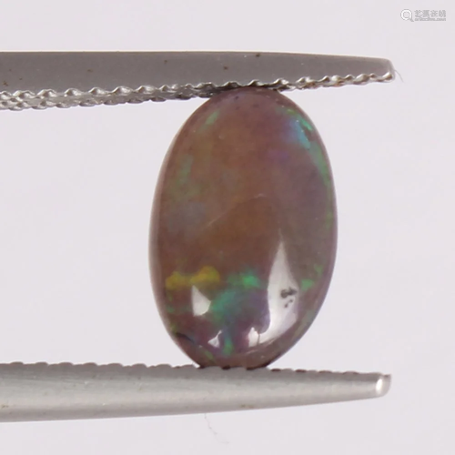 GFCO (Swiss) Certified 1.20 ct. Blue OPAL - AUSTRALIA