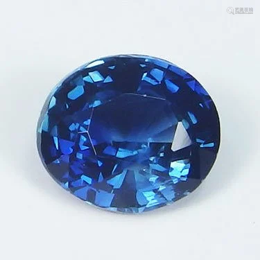 GIA Cert. 1.77 ct. Untreated Blue Sapphire - SRI …