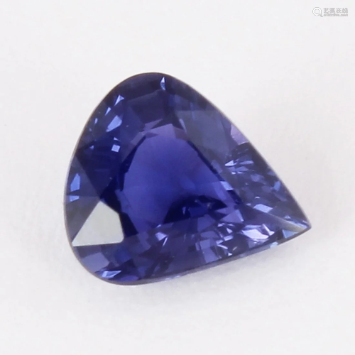 GFCO Certified 0.90 ct. Royal Blue Sapphire - KASHMIR