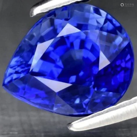 GIA Certified 2.24 ct. Royal Blue Sapphire - Madaga…