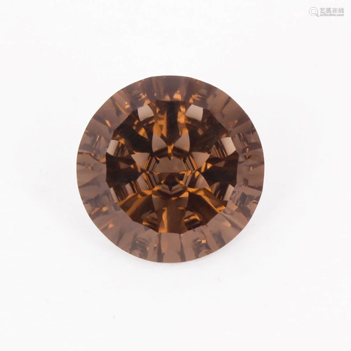 GFCO (SWISS) Certified 9.28 ct. Brown Smoky Quartz