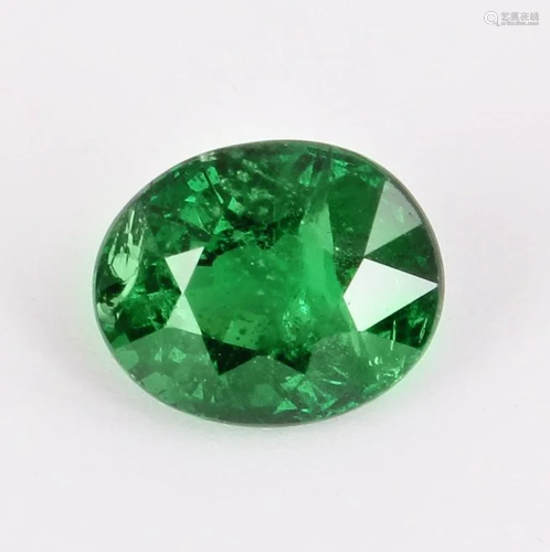 IGI Certified 2.31 ct. Untreated Tsavorite Garnet KE…