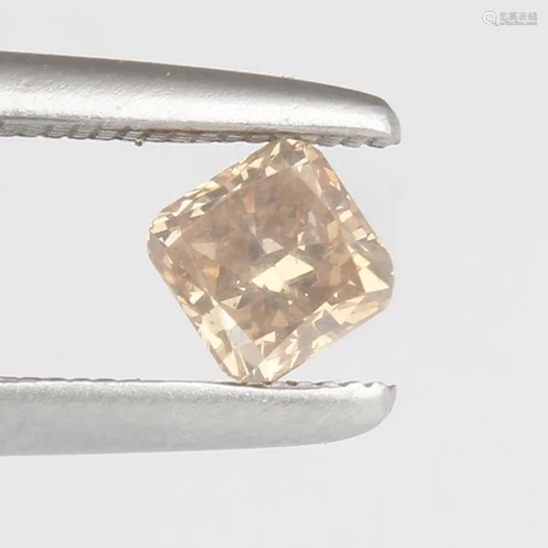 IGI Certified 0.54 ct. Diamond - Brown- I1 UNTREATED